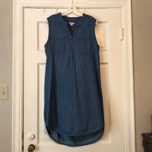 Chambray Denim Jumper